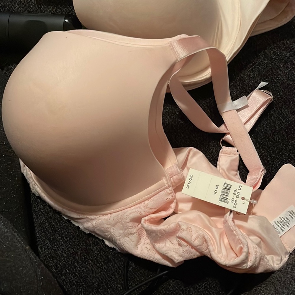 Light blush pink aerie 42c full coverage BNWT